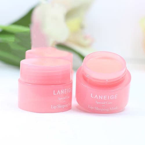 Mặt Nạ Ngủ Môi Laneige Lip Sleeping Mask  giảm thâm môi giúp môi mềm mại chống nứt nẻ môi làm mịn màng đôi môi và hồng tự nhiên   tẩy da chết cho môi giúp môi bạn ngày một đẹp hơn