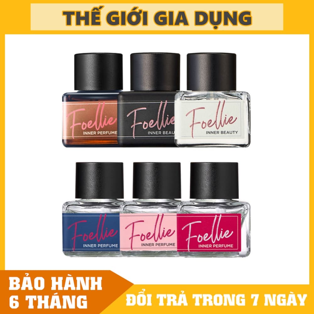 Nước Hoa Vùng Kín Cao Cấp Foellie Eau De Innerb Perfume 5ml Hàn Quốc Mùi Thơm Chuẩn Độ Lưu Hương Cực Tốt