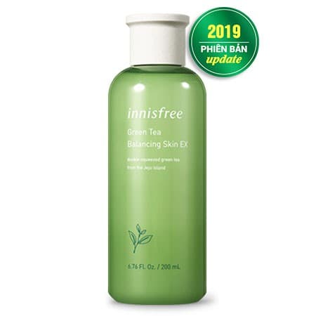 Nước Hoa Hồng Đưỡng trắng da Innisfree Trà Xanh Green Tea Balancing Skin EX 200ml Frorece86 Store