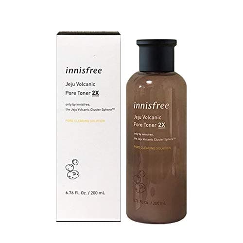 Nước Hoa Hồng Kiềm Dầu Dưỡng Trắng Da Giảm Mụn Từ Tro Núi Lửa – Innisfree Jeju Volcanic Pore Toner 2X 200Ml Florence Store
