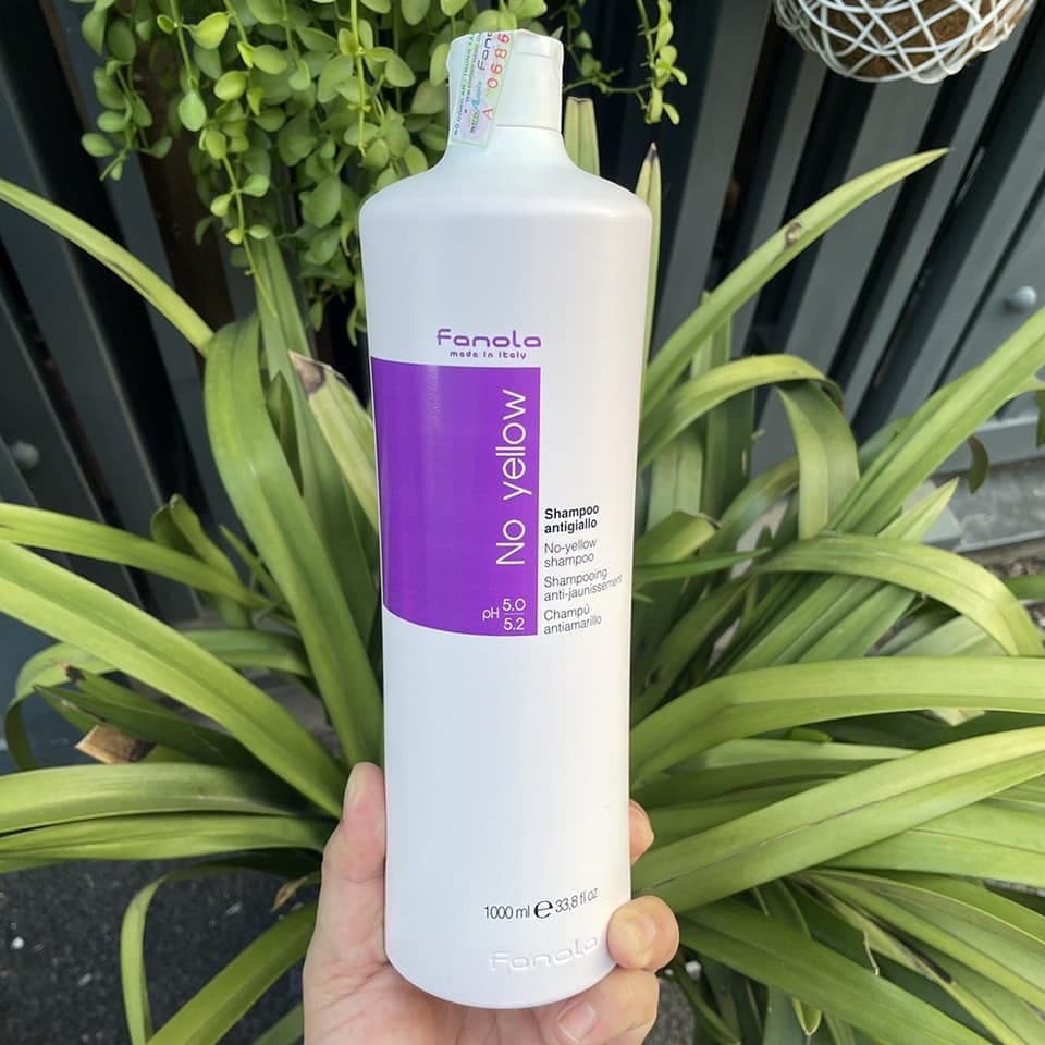 DẦU GỘI KHỬ ÁNH VÀNG FANOLA NO YELLOW 1000ML