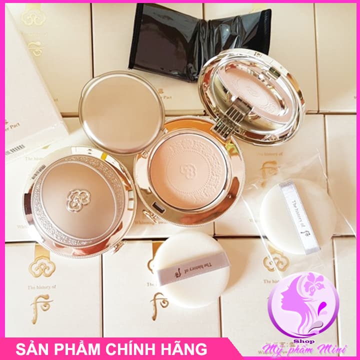 Phấn trang điểm dưỡng trắng Whoo Whitening Powder Pact