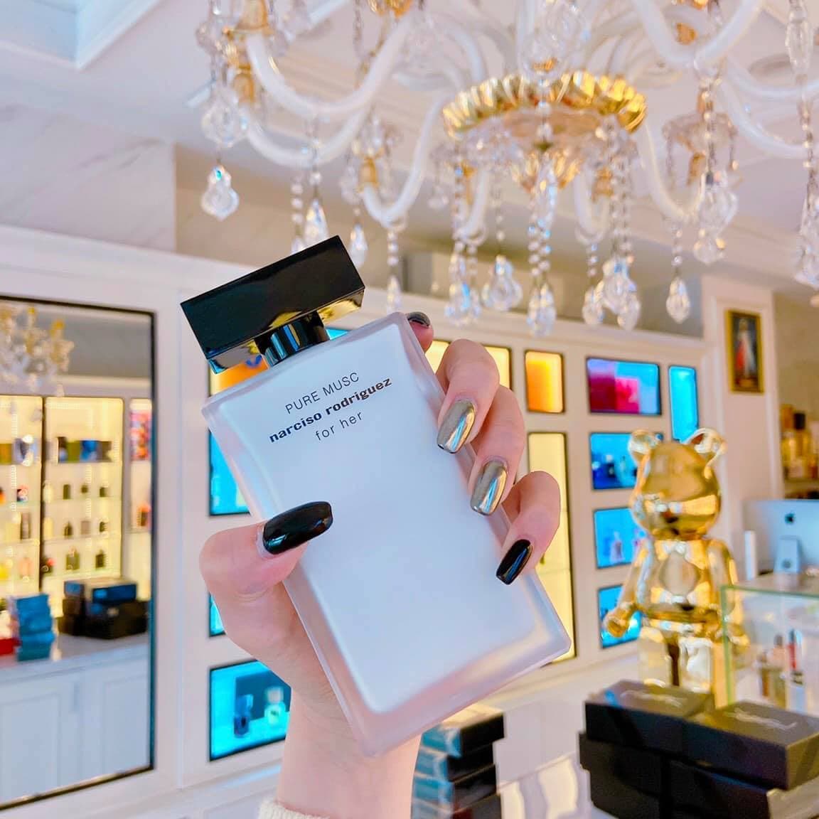 Nước Hoa Nữ Narciso Rodriguez Pure Musc Cô Tiểu Thư Kiêu Kì Trong Trắng [Mẫu Thử 10ml]