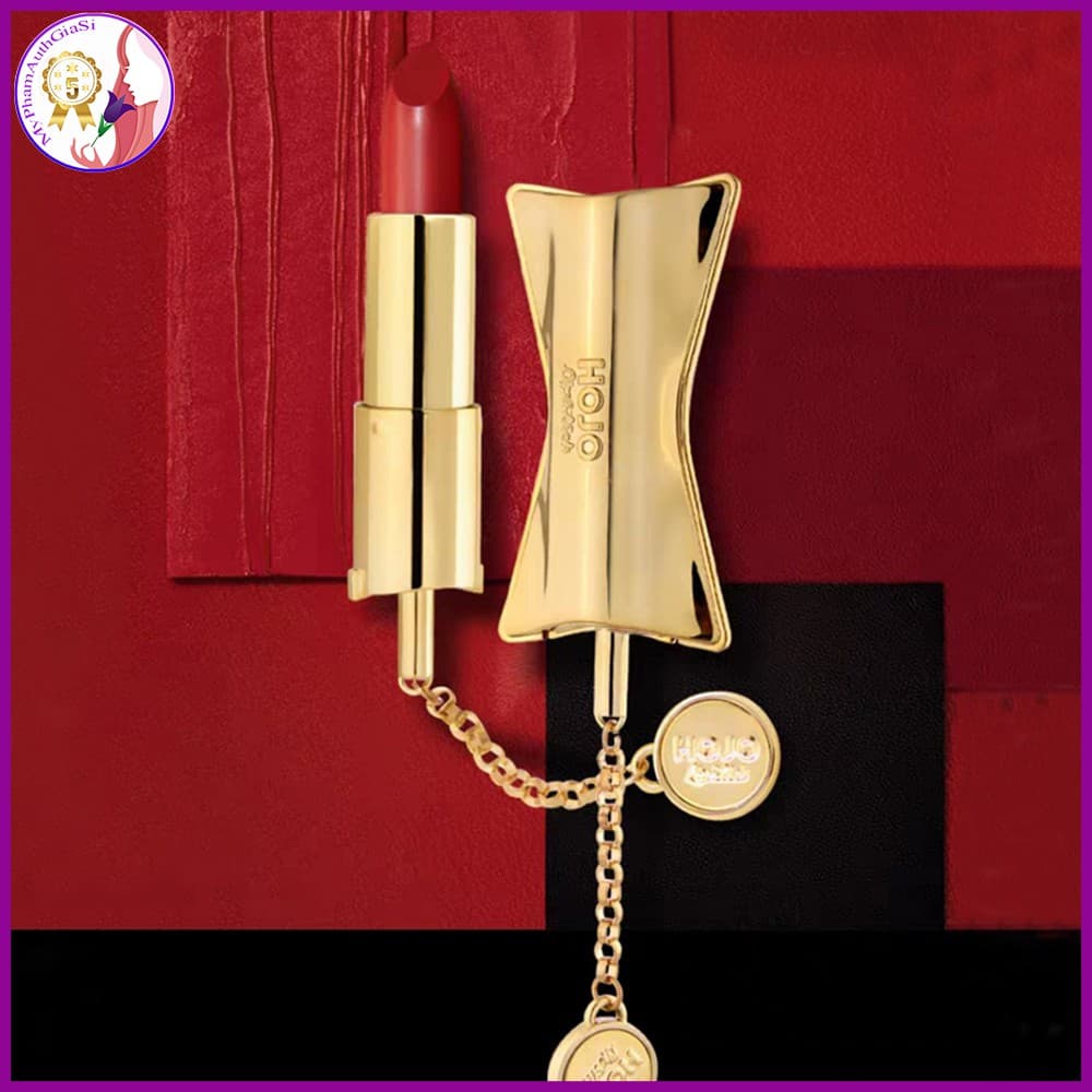 Son Hojo Luxury Bow Silky Lipstick hình nơ cao cấp