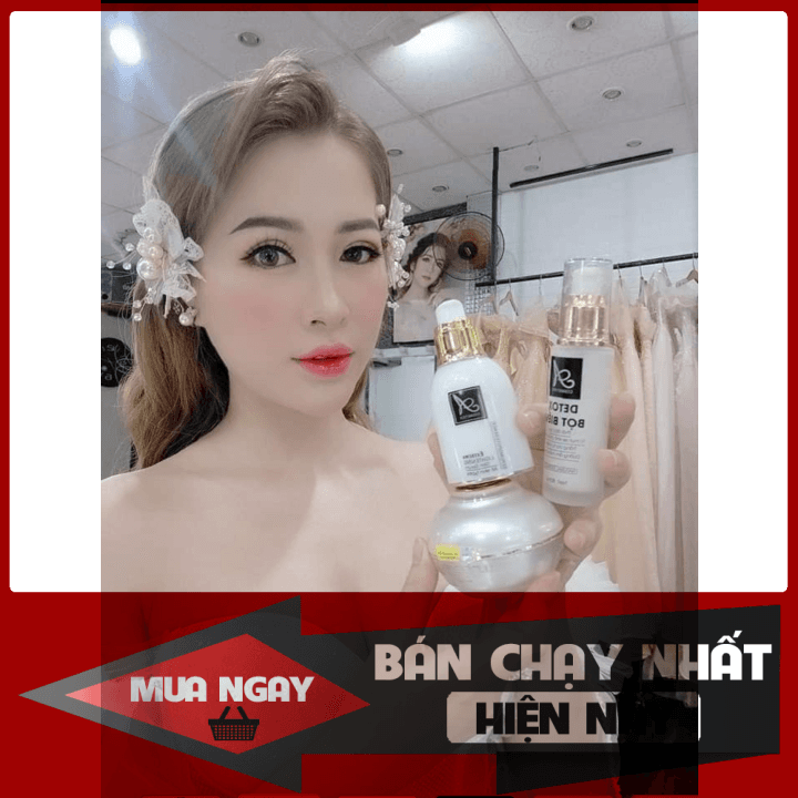 combo Kem face pháp A cosmetics 50g  detox bọt biển A cosmetics 80ml  serum spot esence A cosmetics phương anh 50ml