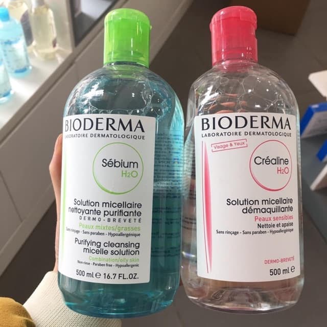 Nước Tẩy Trang Bio Derma 500ml Dịu Nhẹ  Sạch Sâu Lớp Make Up