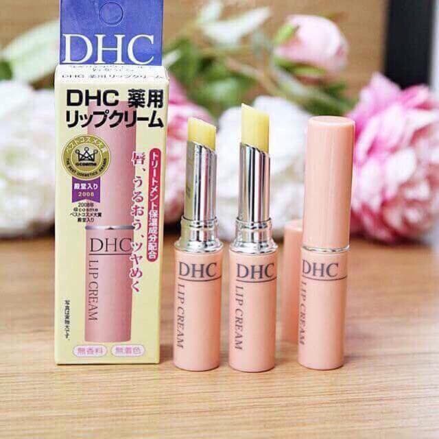 [HCM]Son Dưỡng Môi DHC Lip Cream 15g Nhật Bản