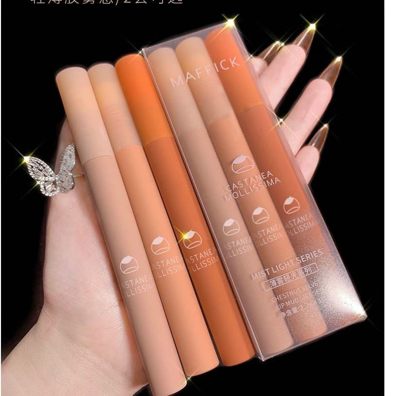 [HÀNG CHÍNH HÃNG] Fullset 3 cây son kem lì Maffick nội địa - CAVALI - 2 tone màu trendy dễ dùng kháng nước