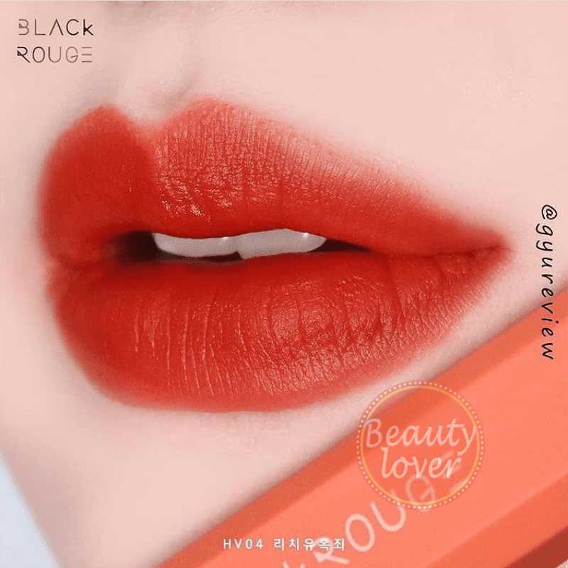 [Mẫu mới 2021] Son Black Rouge Half N Half Water Velvet –  Blackrouge Chính Hãng - Beauty Lover Son Kem Lì Mịn Mượt Nhẹ Môi Bám Màu Tốt Giảm Lem Trôi
