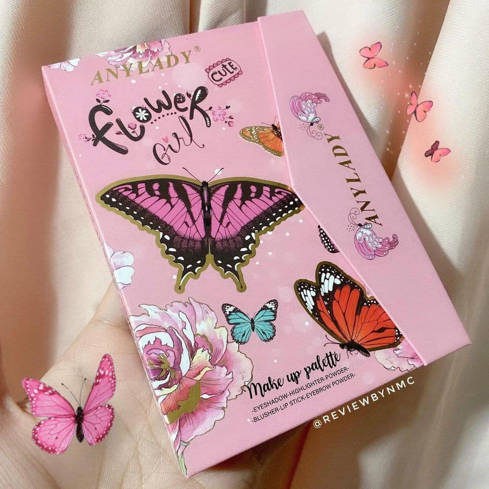 [HÀNG MỚI VỀ] Phấn bóp trang điểm AnyLady Flower - CAVALI - Bộ trang điểm siêu tiện lợi