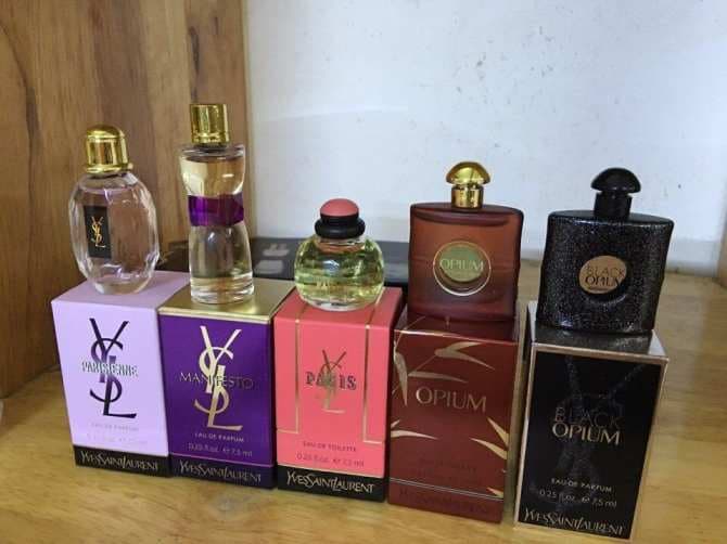 SÉT 5 LỌ NƯỚC HOA 5 MÙI CỰC HOT mini
