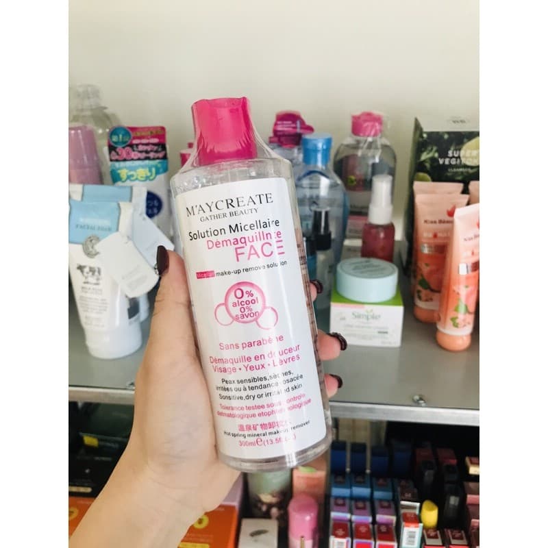 Combo 2 Chai Nước Tẩy Trang Maycreate 300ml Tẩy Sạch Lớp Makeup  Se Khít Chân Lông