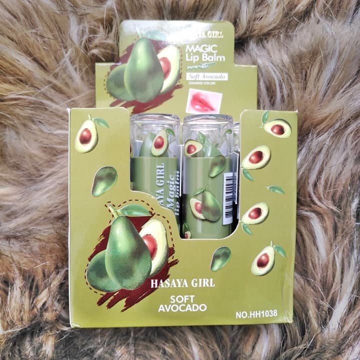Son Dưỡng Môi Trái Bơ Hasaya Girl Soft Avocado lipbalm Chính Hãng Môi Hồng Môi Căng Mộng Chuẩn Hotgir
