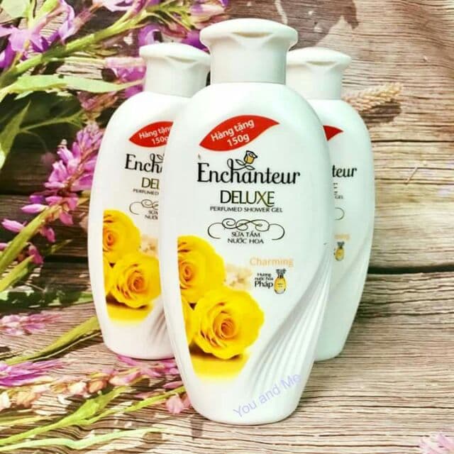 Sữa Tắm Enchanteur Deluxe Sữa Tắm Hương Nước Hoa Pháp Trắng Da Chống Lão Hoá Chai 150g
