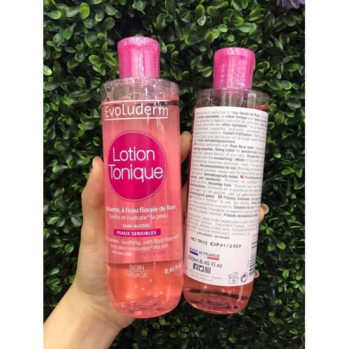 Nước Hoa Hồng Evoluderm 250ml Dưỡng Ẩm  Se KHít Chân Lông