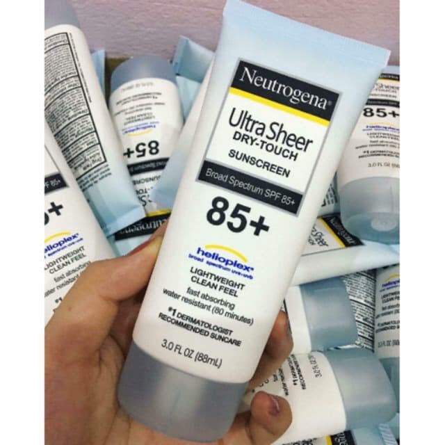 [HCM]SALE- Kem chống nắng Neutrogena Ultra Sheer 85+(DATE 2025) 88ML