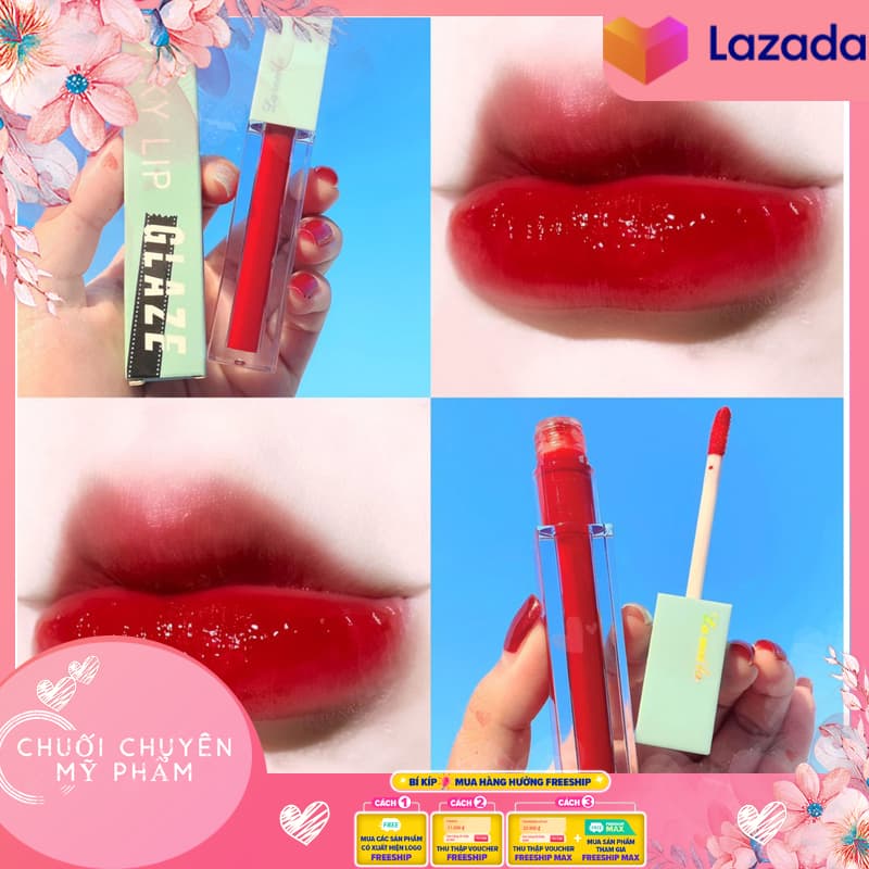 Son Kem Tint Lì Dưỡng Ẩm Lâu Trôi Lameila Siliky Lip Glaze | Son kem lì LAMEILA Velvet Lip Glaze nội địa Trung son lâu trôi son có dưỡng son môi đẹp (HOT LẮM)