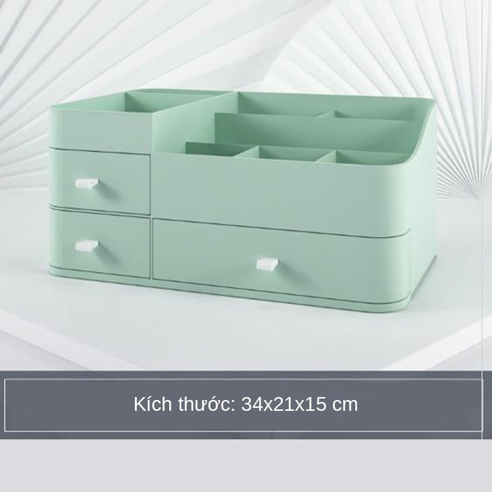 Kệ Đựng Mỹ Phẩm Đồ Trang Điểm Để Bàn Mẫu Mới Size To - Khay Đựng Đồ Dùng Học Tập Cao Cấp