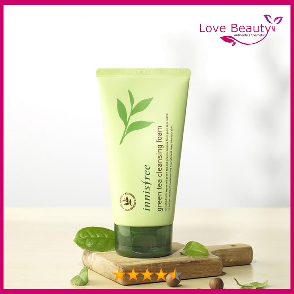 Sữa rửa mặt trà xanh innisfree Green Tea Cleansing Foam