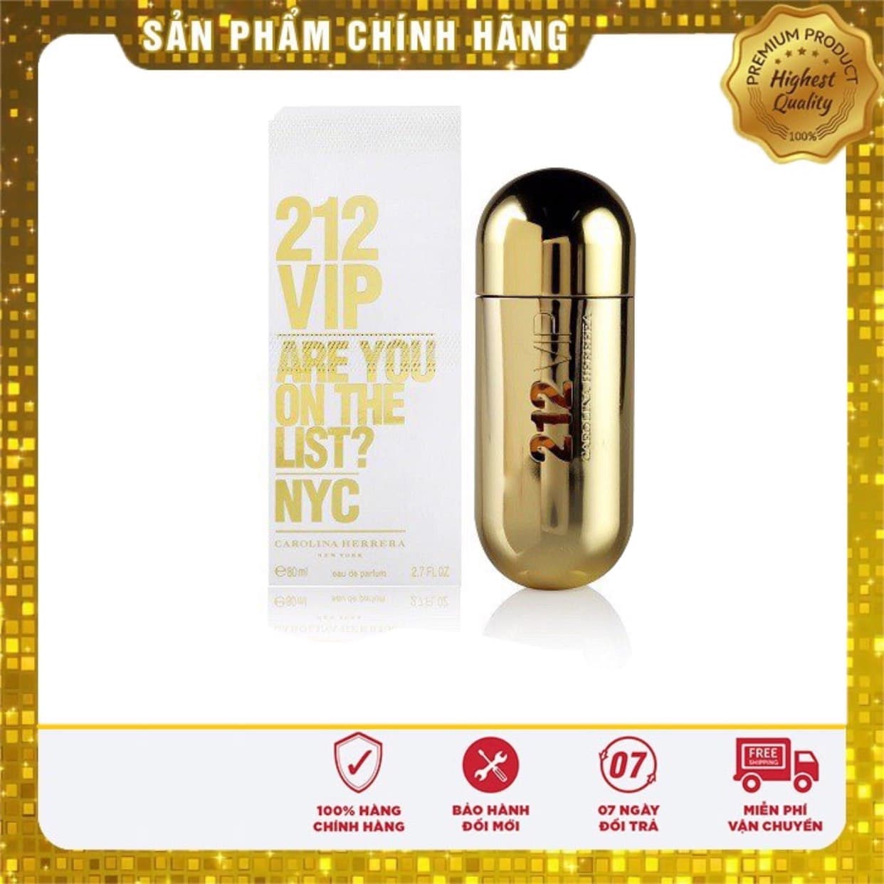 [HÀNG AUTH] NƯỚC HOA NỮ 212 VIP 100ML  NƯỚC HOA MỸTHƯƠNG HIỆU HÀNG ĐẦU HƯƠNG THƠM QUYẾN RŨ HƯƠNG THƠM LÂU [SALE 50%]
