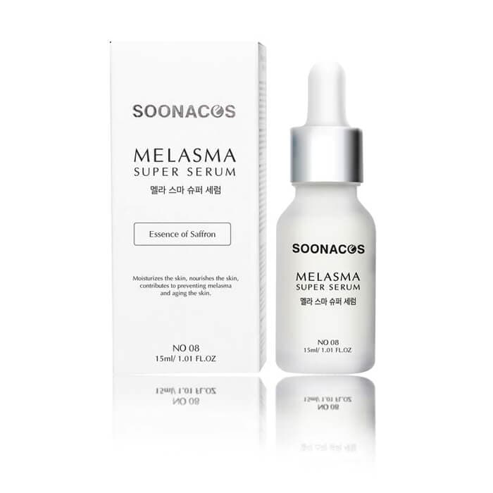 Serum dưỡng sáng da mờ nám tàn nhang Soonacos Hàn Quốc