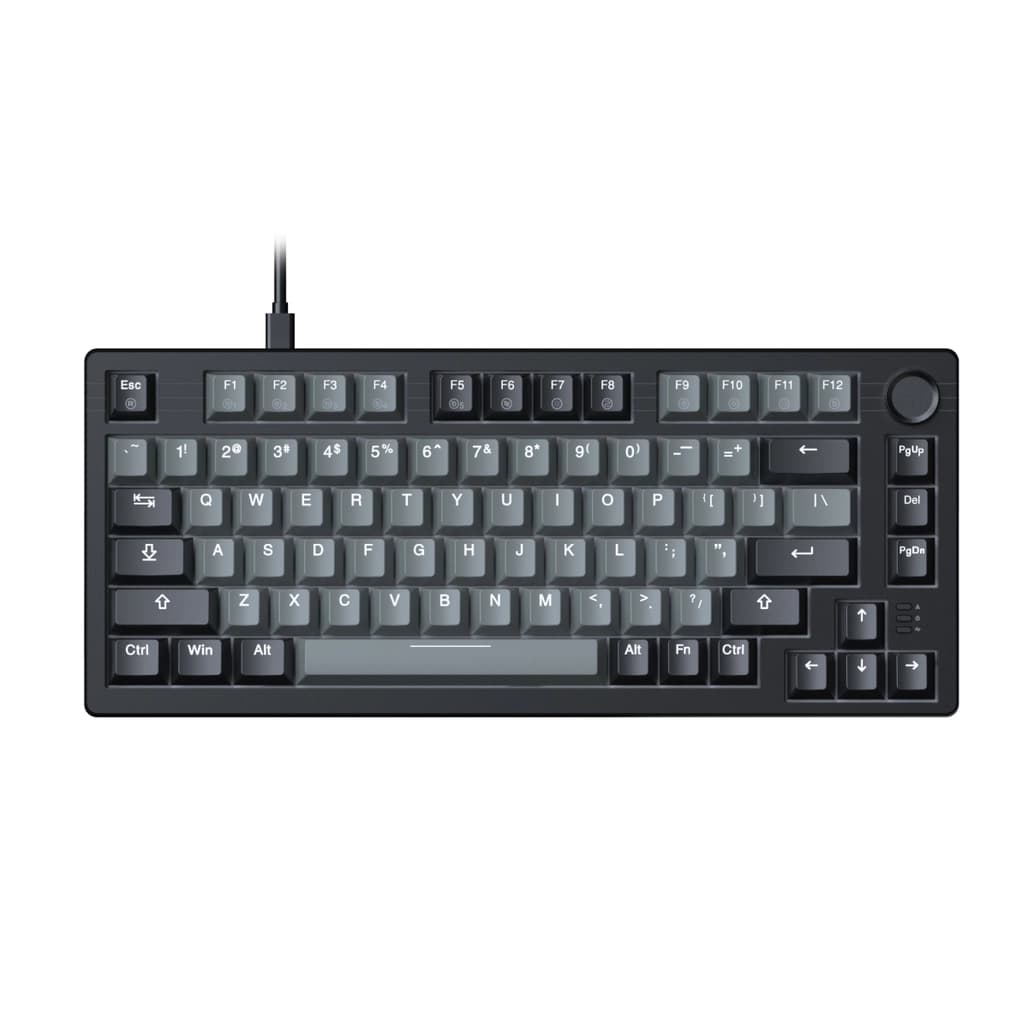 Bàn phím cơ có dây Dareu EK75 Grey-Black