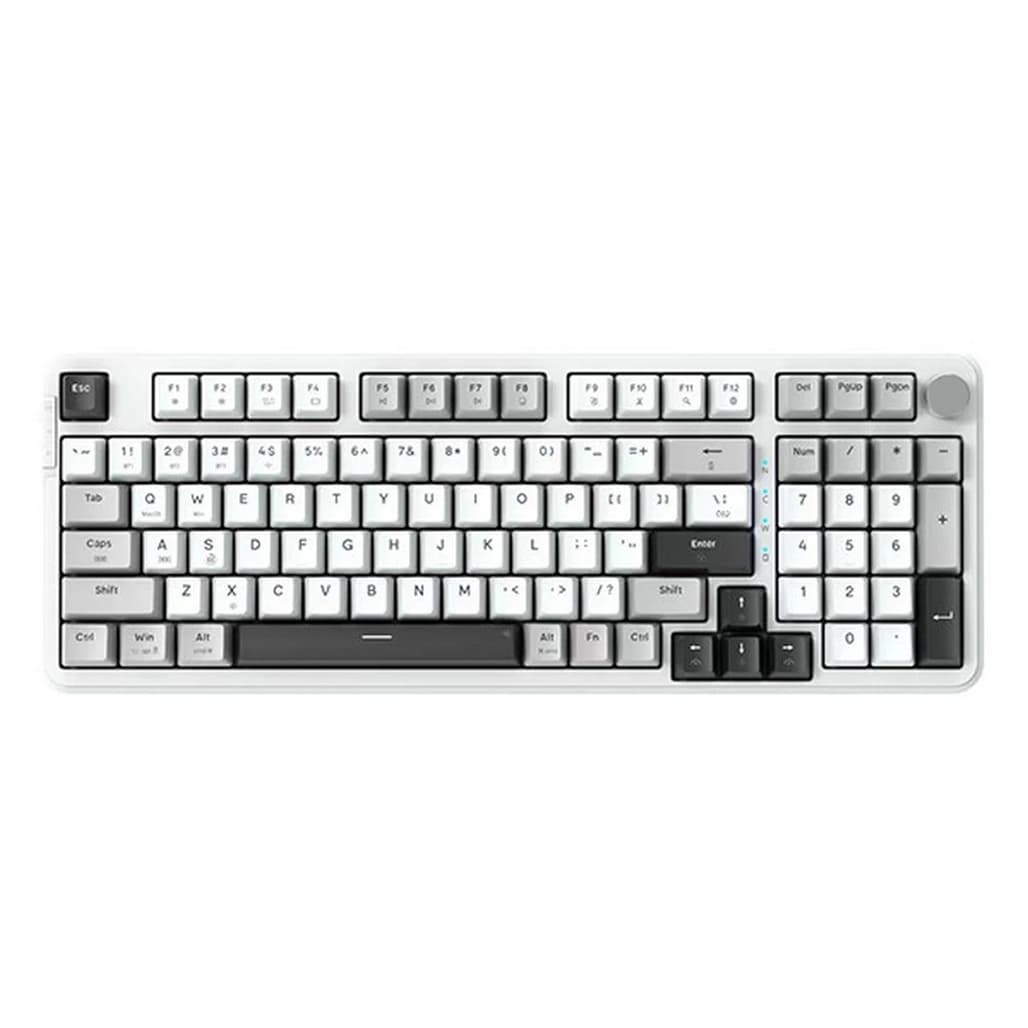 Bàn phím cơ E-DRA EK398W Trắng Blueberry