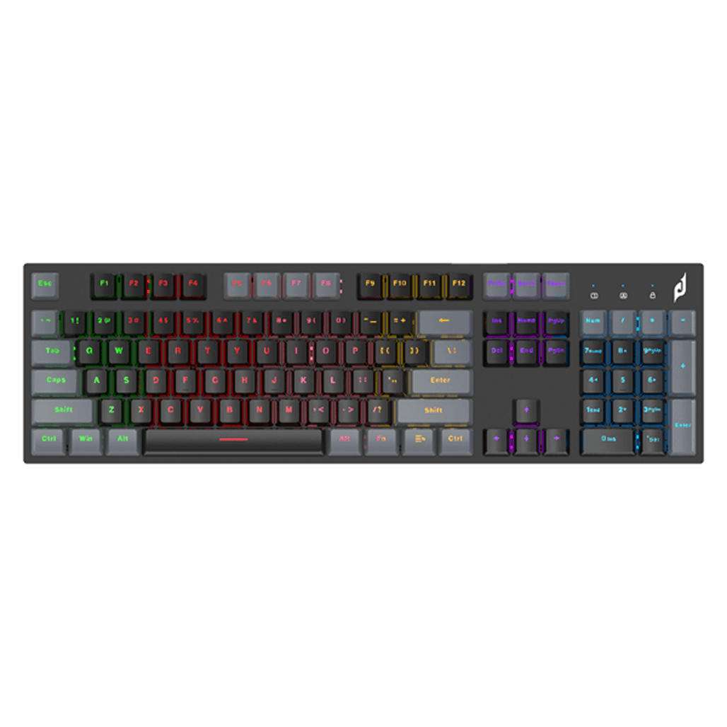 Bàn phím cơ gaming E-Dra EK315X xám đen