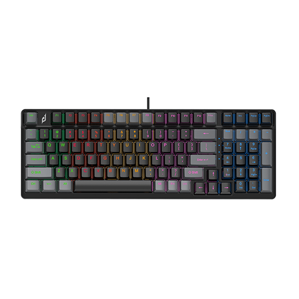 Bàn phím cơ gaming E-Dra EK398X Beta đen xám