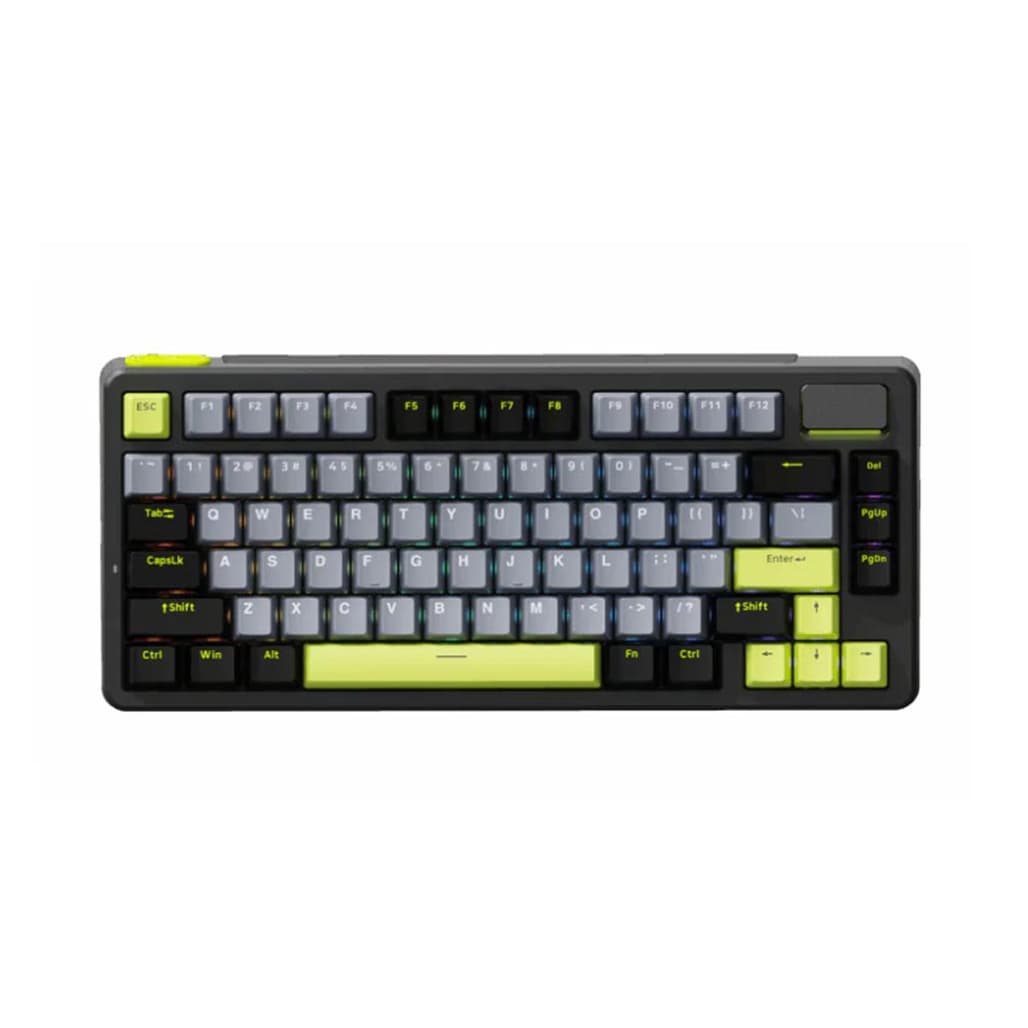 Bàn phím cơ Rapoo V700DIY-75 Xanh Lá Đen
