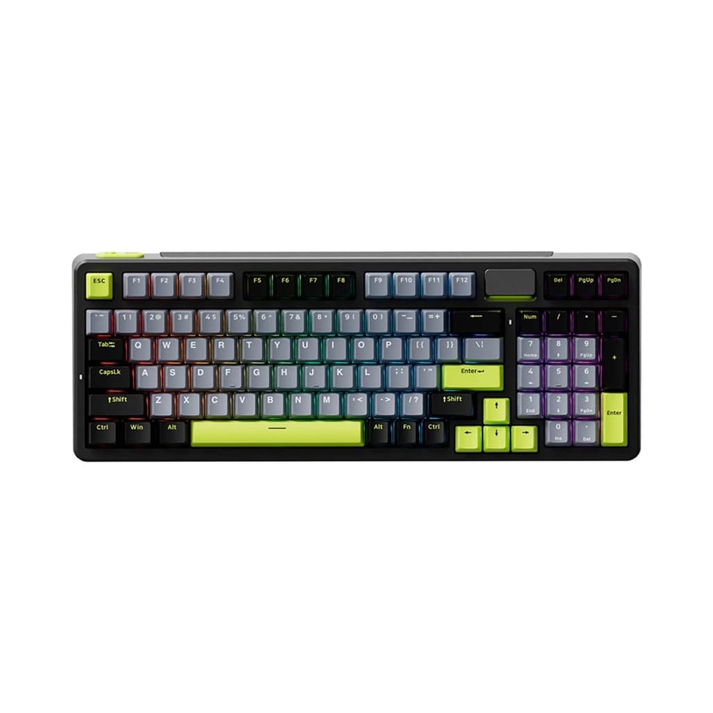 Bàn phím cơ Rapoo V700DIY-98 Xanh Lá Đen