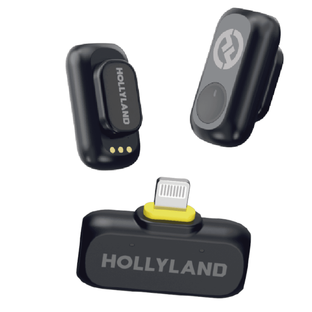 Microphone thu âm không dây Hollyland Lark A1 Mini Duo Lightning RX