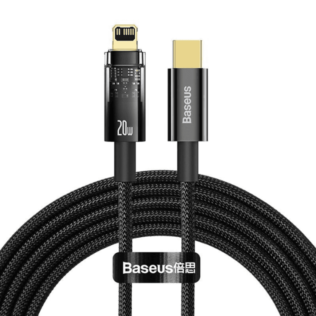 Cáp sạc nhanh tự ngắt Baseus Explorer Series Type-C to iPhone 20W 1M