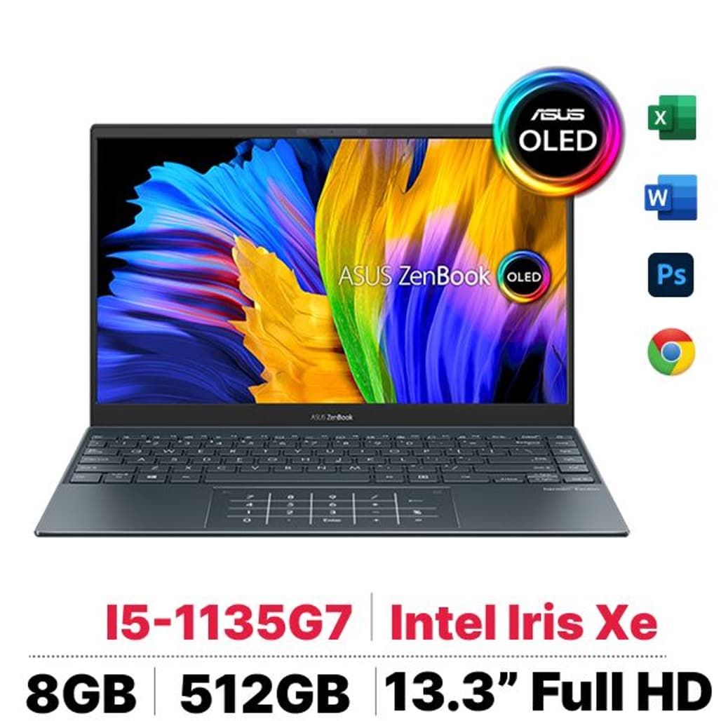 Laptop Asus Zenbook UX325EA KG656W - Cũ Trầy Xước