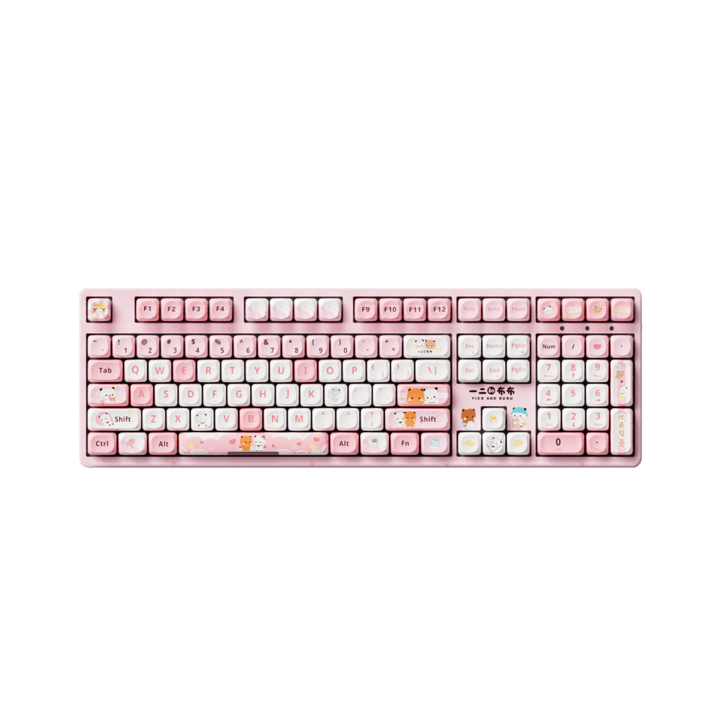 Bàn phím cơ có dây Akko 3108RF V3 Yier And Bubu Pink