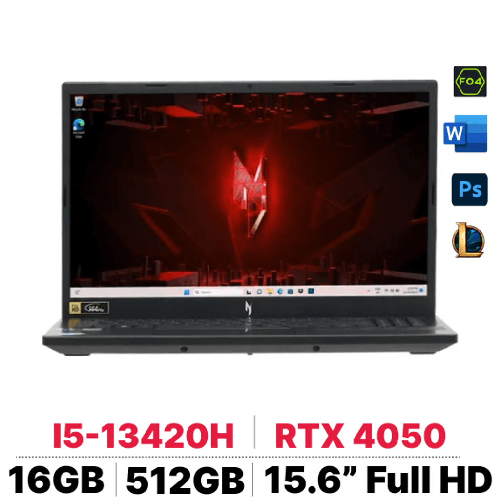 Laptop Gaming Acer Nitro V ANV15-51-55CA NH.QN8SV.004 - Cũ Đẹp