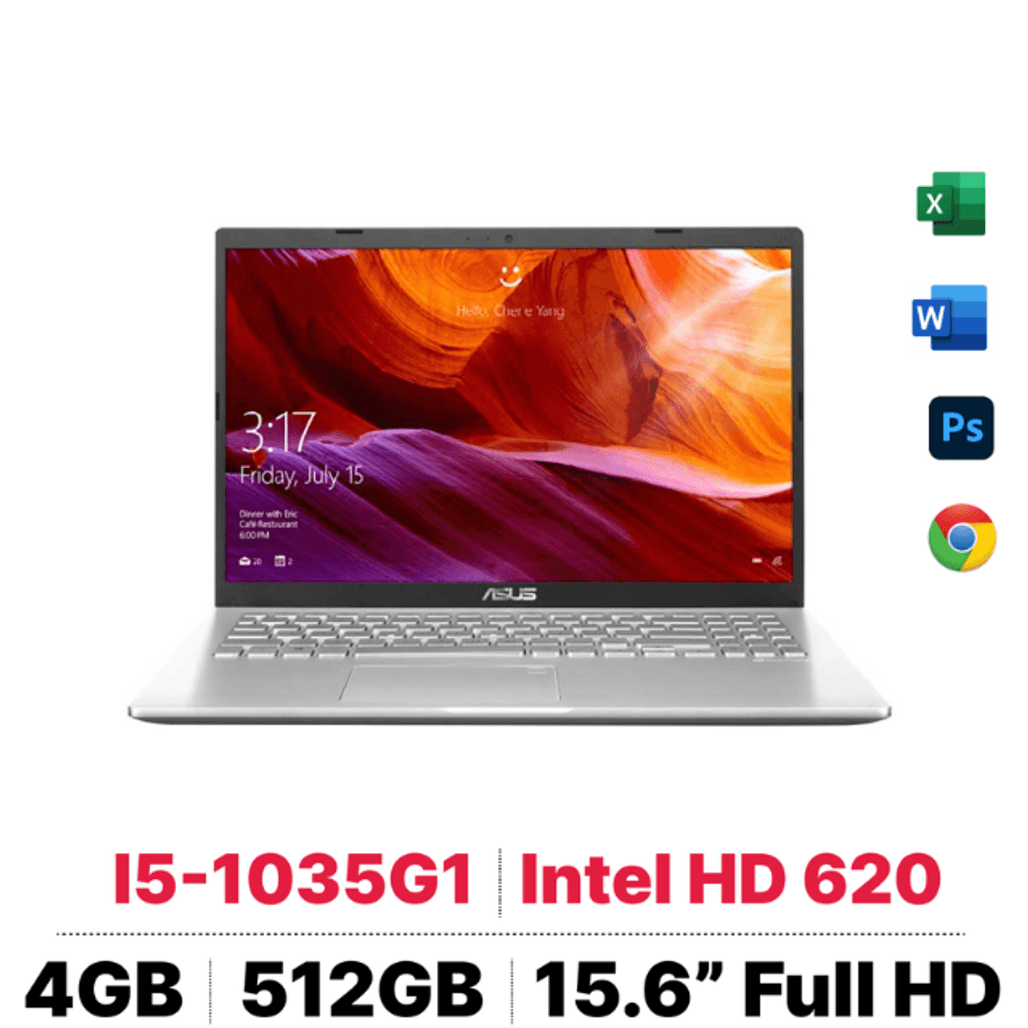 Laptop ASUS VivoBook X509JA EJ171T - Cũ Đẹp