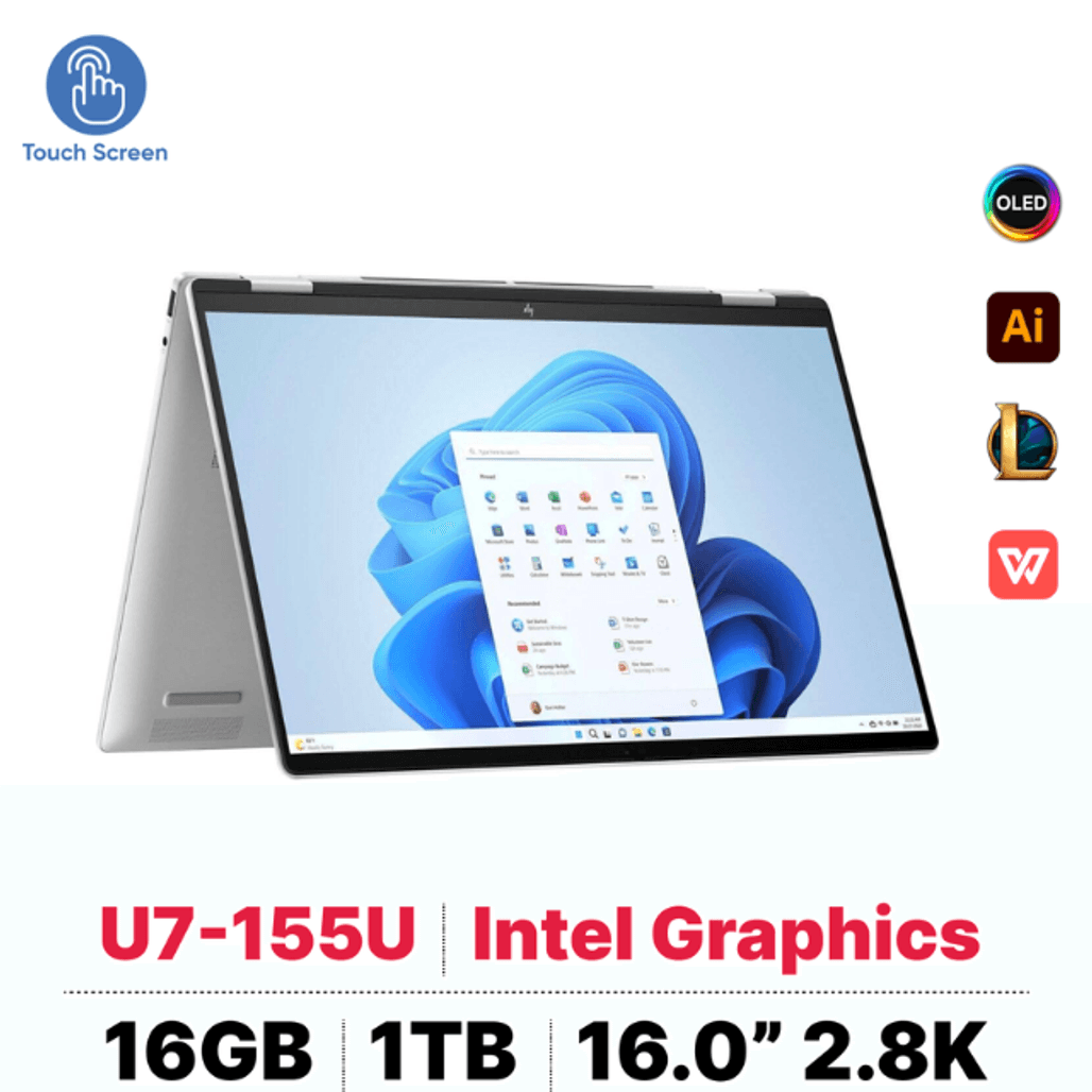 Laptop HP Envy x360 16-AC0023DX 9S1R6UA - Cũ Đẹp