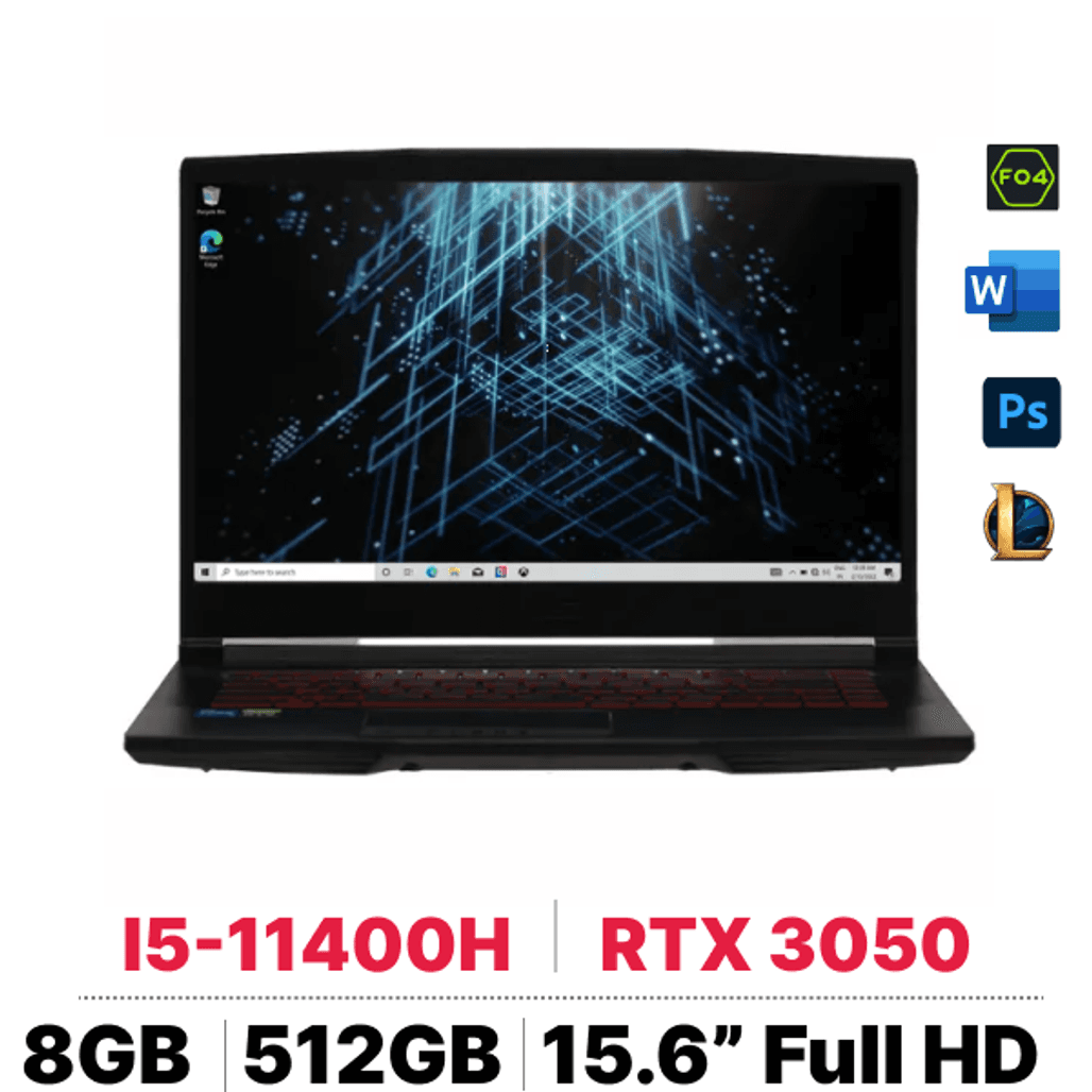 Laptop MSI Gaming GF63 Thin 11UC-445VN - Cũ Trầy Xước