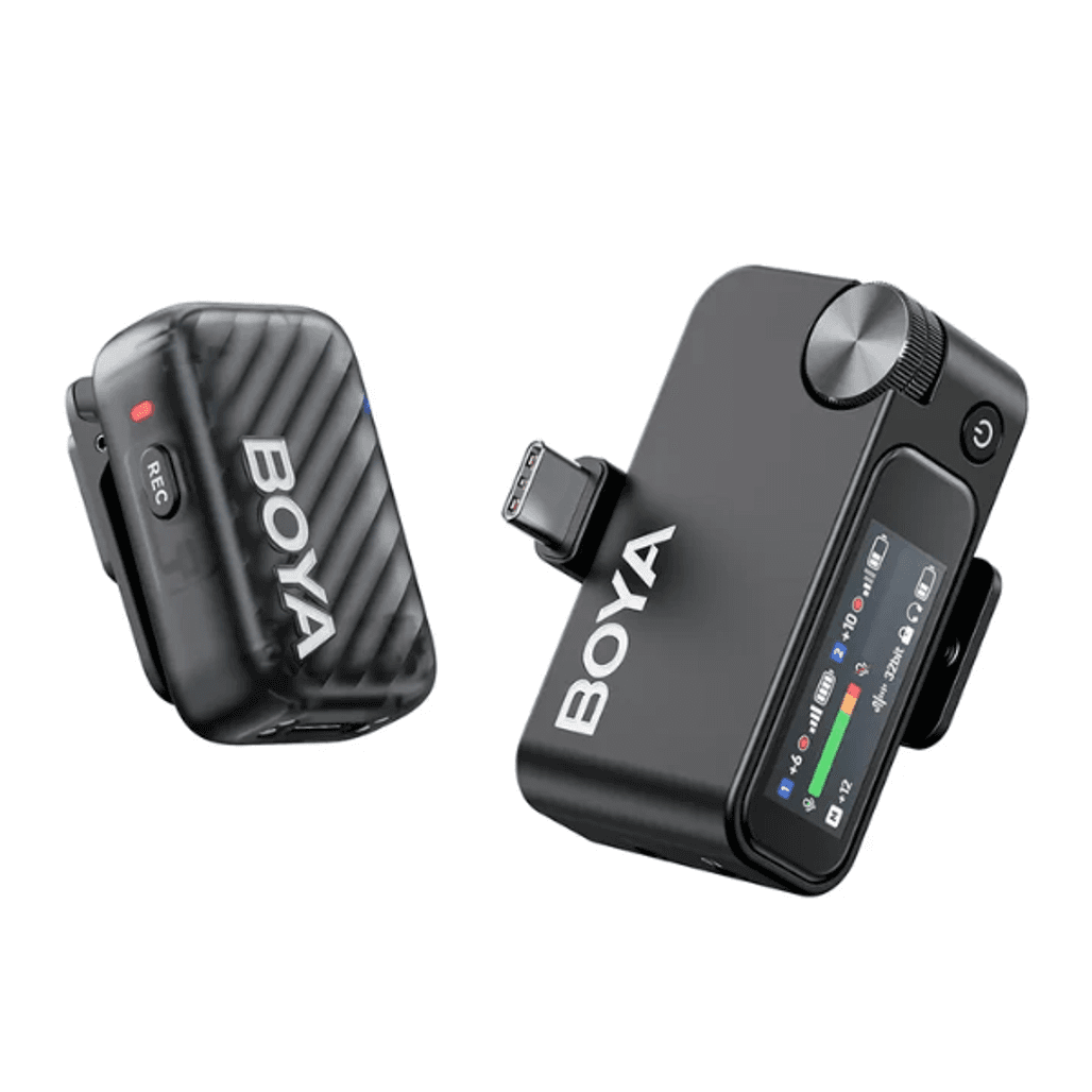 Microphone thu âm không dây Boya MIC 2 ( 1TX + 1RX )