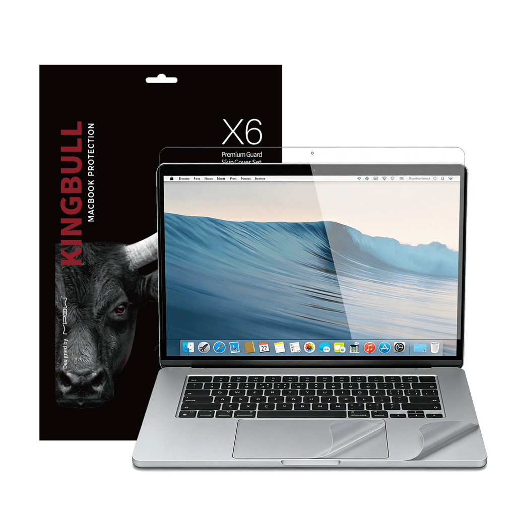 Bộ dán Full Mipow Macbook M3 6in1 For Macbook Air 13 (M2/M3/M4/M5) Kingbull Macshield