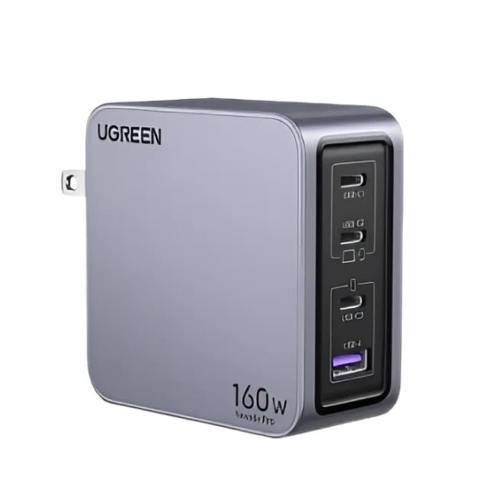 Sạc nhanh Ugreen X763 Nexode Pro 4 cổng 2 GAN US 160W