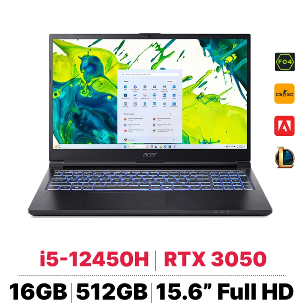 Laptop Acer Gaming Aspire 7 A715-59G-57TU - Đã Kích Hoạt