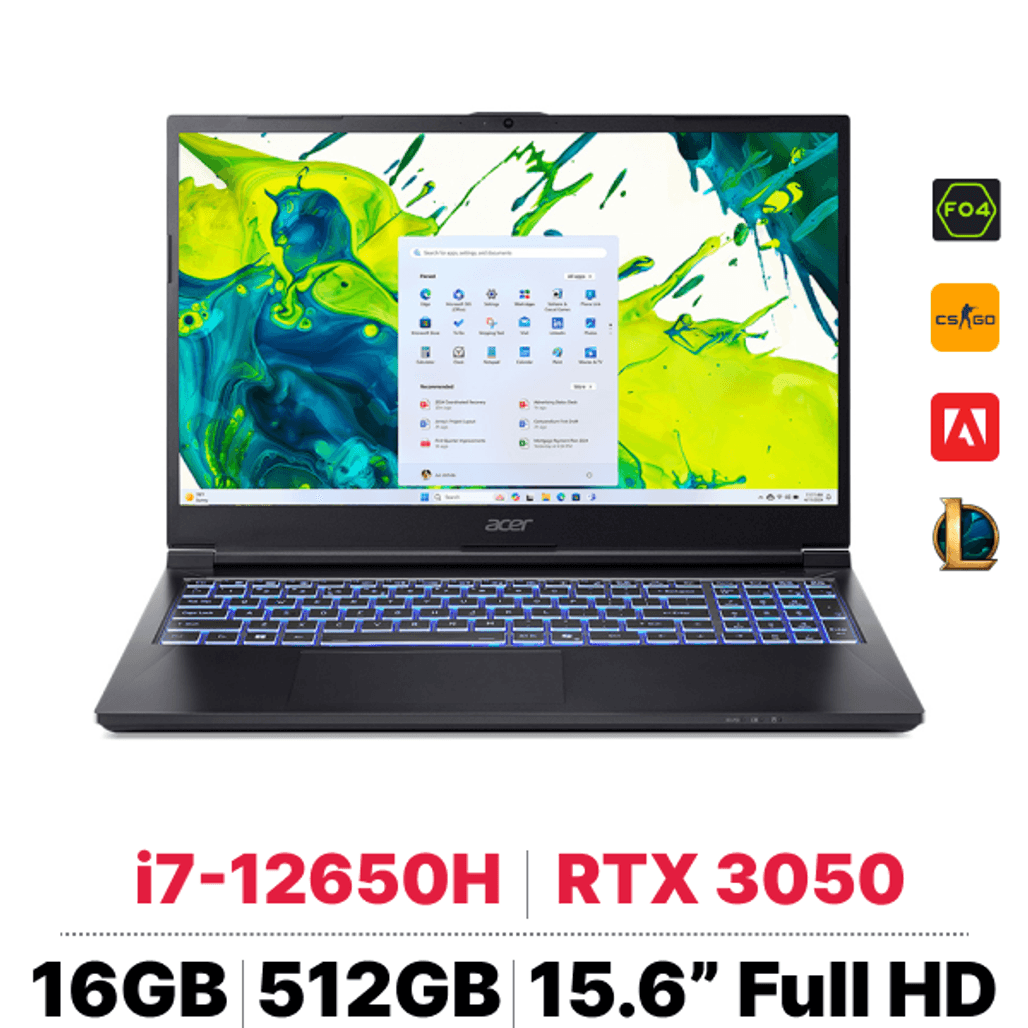 Laptop Acer Gaming Aspire 7 A715-59G-73LB NH.QX6SV.002 - Cũ Trầy Xước