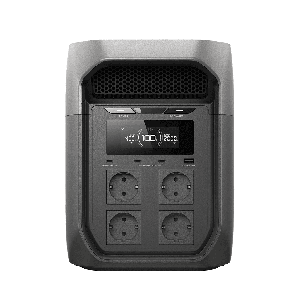 Trạm Sạc Dự Phòng Di Động Ecoflow 2400W 2048Wh Delta 3 Max