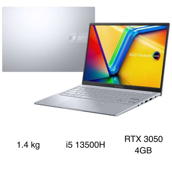 Asus Vivobook 14X OLED K3405VC - KM006W (i5 13500H, 16GB, 512GB, RTX 3050 4GB, 2.8K OLED 90 Hz, Win11)