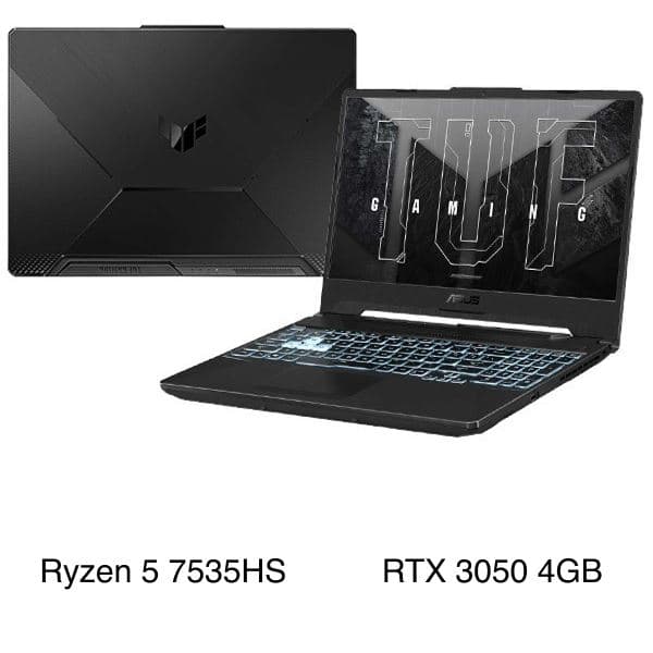 Asus TUF Gaming A15 FA506NC - HN017W (R5 7535HS, 16GB, 512GB, RTX 3050 4GB, Full HD 144Hz, Win11)