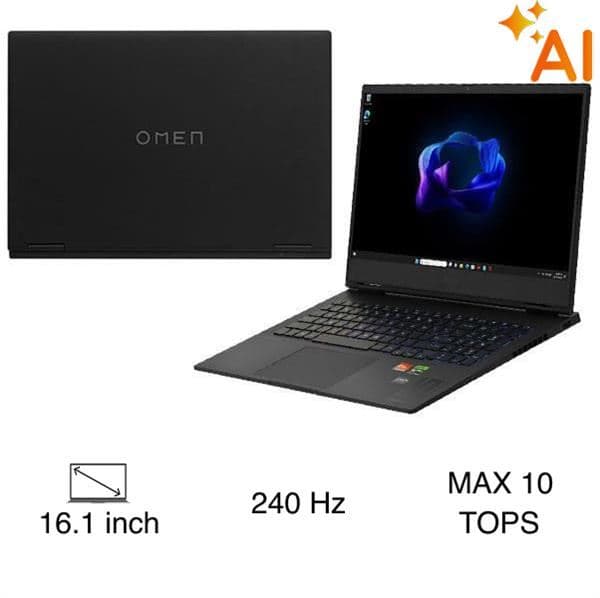 HP Gaming OMEN 16 xf0070AX R9 7940HS/32GB/1TB/8GB RTX4070/240Hz/Win11 (8W945PA)
