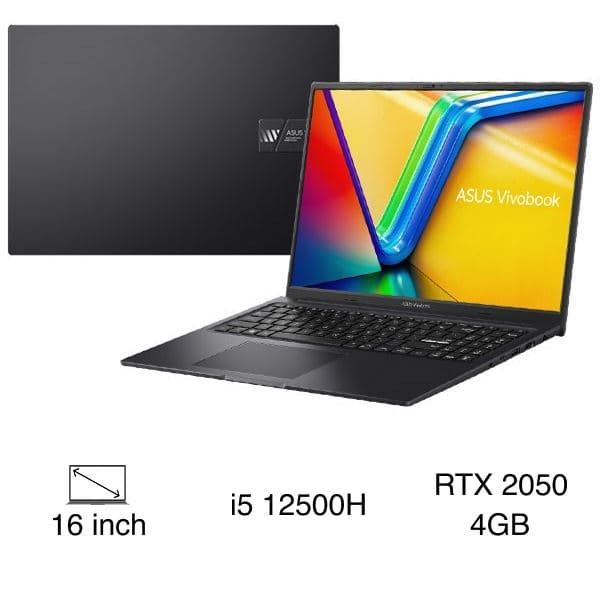Asus Gaming Vivobook K3605ZF - RP745W (i5 12500H, 16GB, 512GB, RTX 2050 4GB, WUXGA 144Hz, Win11)
