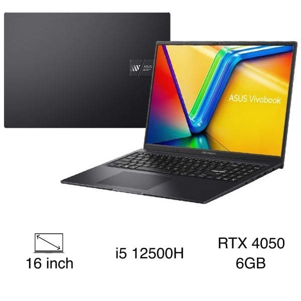 Asus Gaming Vivobook K3605ZU - RP296W (i5 12500H, 16GB, 512GB, RTX 4050 6GB, WUXGA 144Hz, Win11)